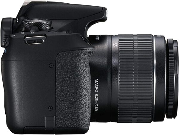 Canon 1500d DSLR Camera side elevation