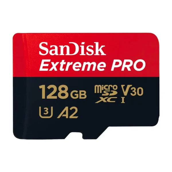 SanDisk Extreme PRO 128GB UHS 3 V30 A2 SDXC Memory Card