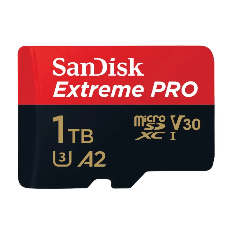 SanDisk Extreme PRO 1TB UHS 3 V30 A2 SDXC Memory Card