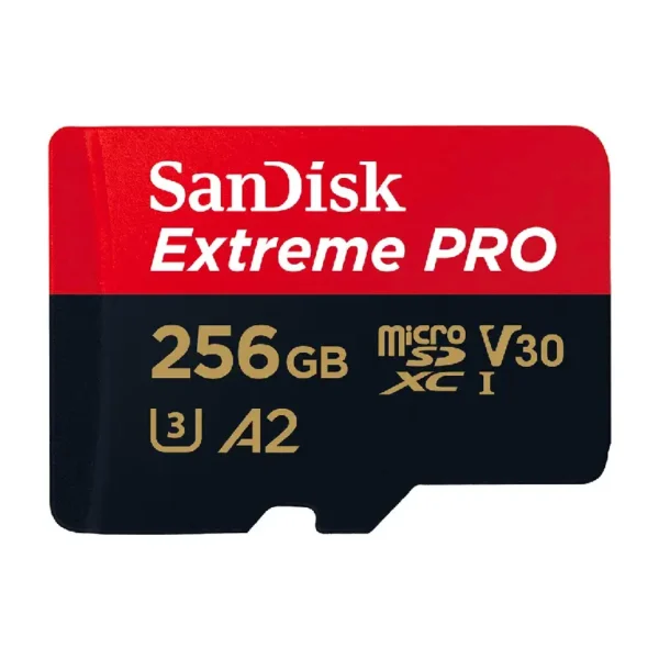 SanDisk Extreme PRO 256GB UHS 3 V30 A2 SDXC Memory Card