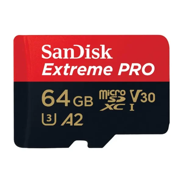 SanDisk Extreme PRO 64GB UHS 3 V30 A2 SDXC Memory Card