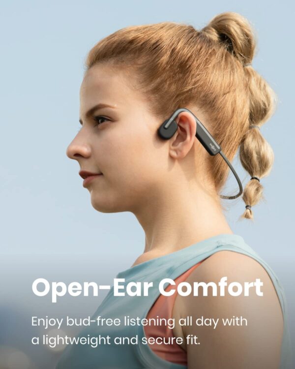 SHOKZ OpenMove - Open-Ear Comfort earbuds for running